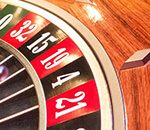 Roulette spelen met een dubbeltje